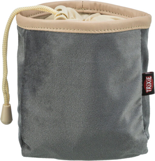 Sac à friandises, en velours, sur clipstrip, ø 9×14cm nur per VE 10Stk.