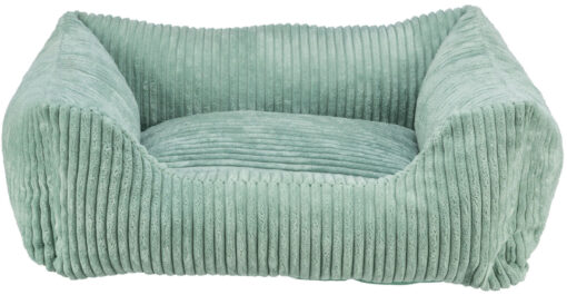 Vital Bett Jonna, Cordplüsch, eckig, salbei 60×50cm
