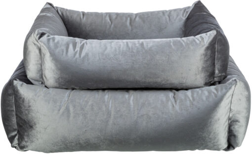 Bett Malia, eckig, dunkelgrau 65×55cm