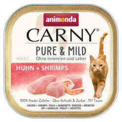 Animonda, Katze Ad. Carny Pure+Mild Huhn+Shrimps