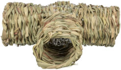 Alternative view of Tunnel avec croisement, hamster, en herbe, 25×9×18cm