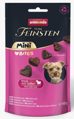 Animonda, Chien, Vom Feinsten Mini Bites boeuf a. sauge