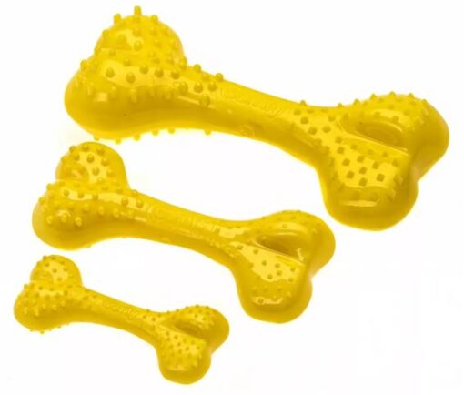 COMFY TOY DENTAL BONE MINT, PINEAPPLE 8,5cm