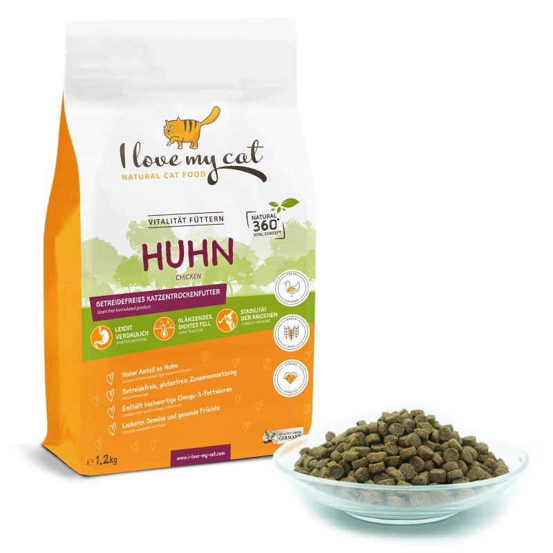 Bellfor Katze Trockenfutter Huhn 1,2Kg Bellfor Katze Trockenfutter Huhn 1,2Kg