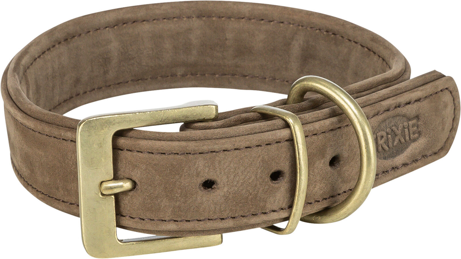 Pure Halsband, Leder, braun M-L: 39-46cm/35 mm Pure Halsband, Leder, braun M-L: 39-46cm/35 mm
