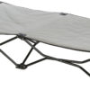 Camping-Bett für Hunde, 120×22×60cm, beige/schwarz