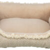 Lit Boho, carré, beige