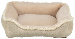 Lit Boho, carré, beige