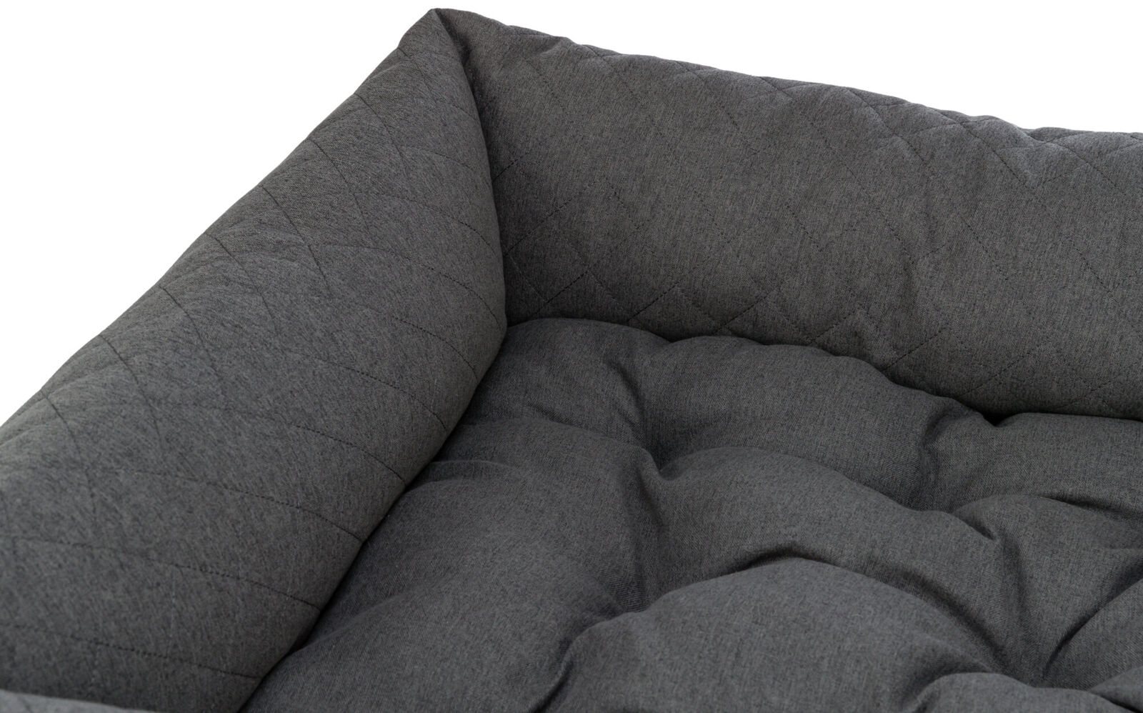 Lit Caliente, carré, gris foncé 80×60cm Lit Caliente, carré, gris foncé 80×60cm