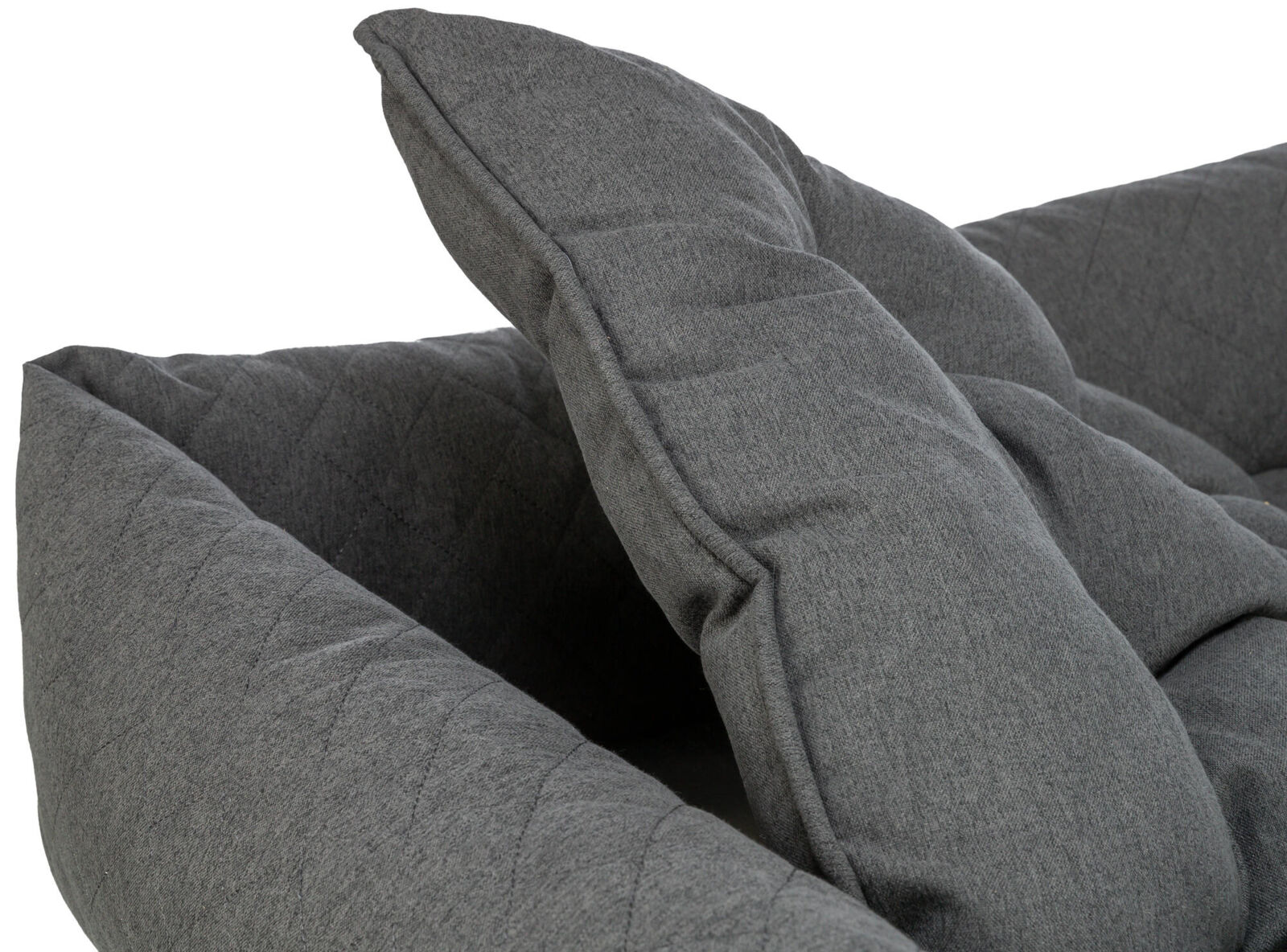 Lit Caliente, carré, gris foncé 80×60cm Lit Caliente, carré, gris foncé 80×60cm