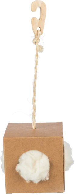 Alternative view of Box mit Nistmaterial, Kapok, Pappe, 9×9×9cm, 6 g