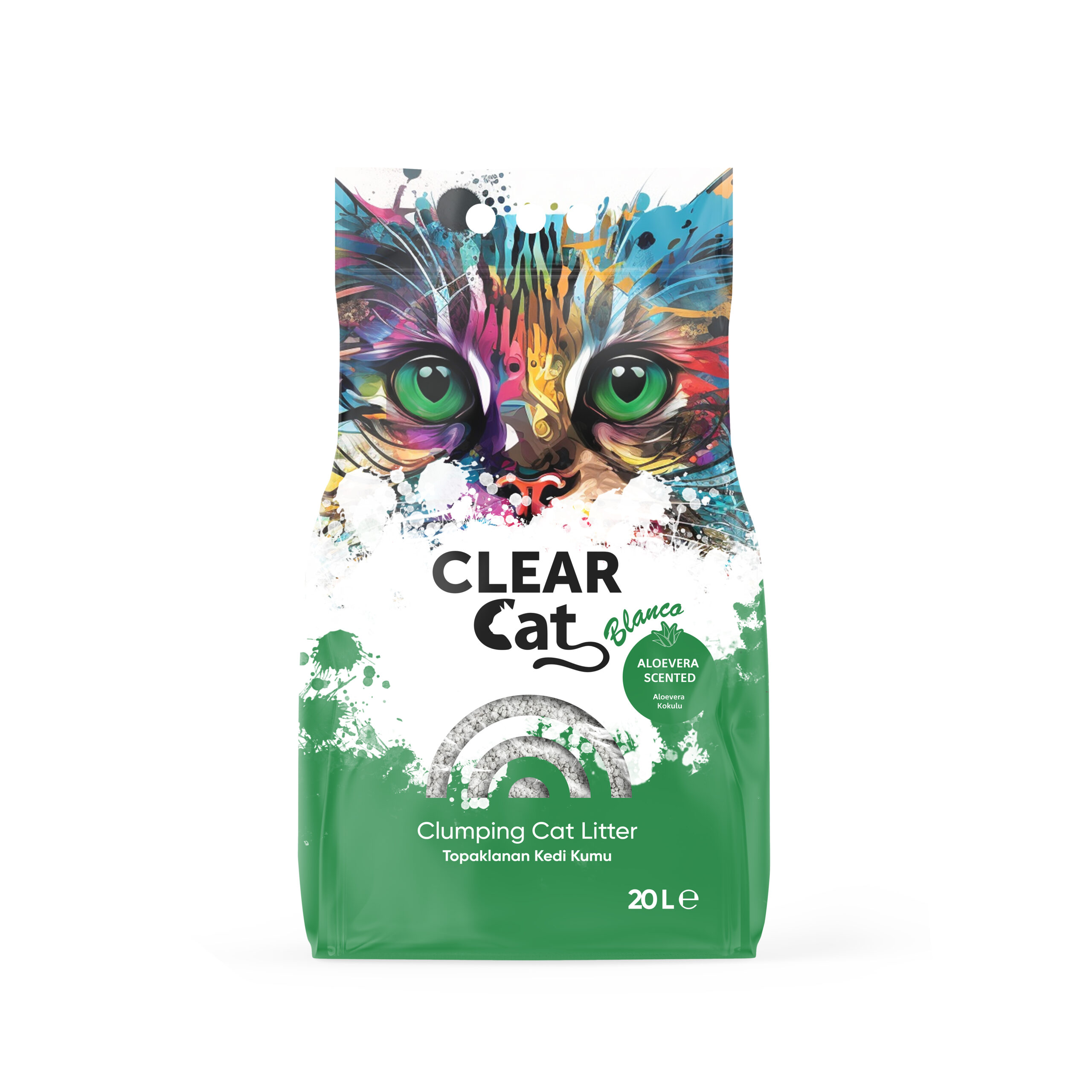 Clear Cat Blanco Aloevera 20L / 16.8kg Clear Cat Blanco Aloevera 20L / 16.8kg
