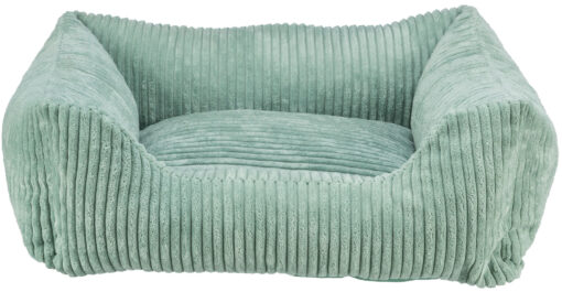 Vital Bett Jonna, Cordplüsch, eckig, 120×80cm, salbei