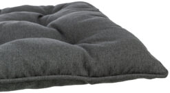 Alternative view of Coussin Caliente, carré, gris foncé