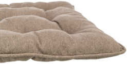 Alternative view of Coussin Caliente, carré, brun