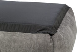 Alternative view of Lit Vital Lennox, chenille, carré, 60×50cm, gris