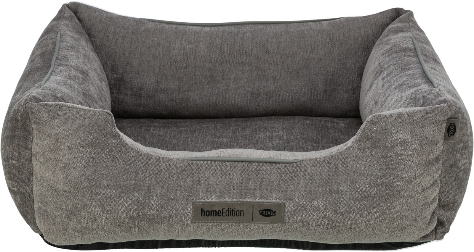 Lit Vital Lennox, chenille, carré, gris 60×50cm Lit Vital Lennox, chenille, carré, gris 60×50cm