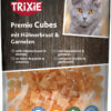 Premio Cubes au blanc de poulet & aux crevettes, 50 g