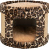 Kratzhöhle Leo, ø 38×30cm, braun