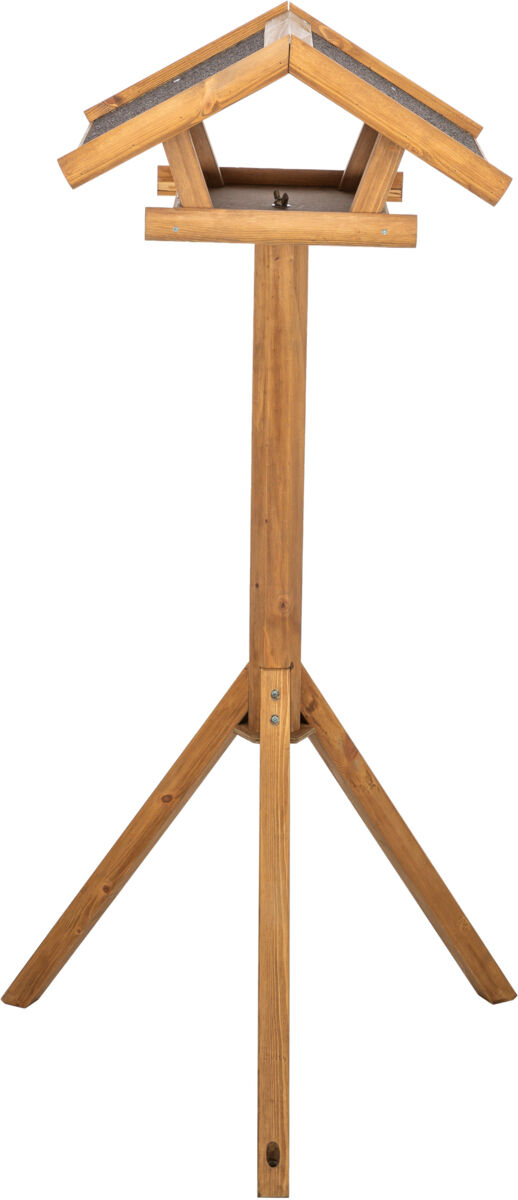 natura mangeoire oiseaux avec pied, en pin, brun 46×22×44cm/1,15 m natura mangeoire oiseaux avec pied, en pin, brun 46×22×44cm/1,15 m