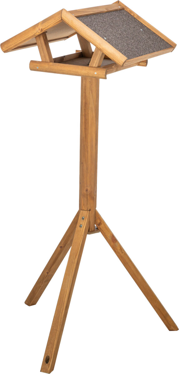 natura mangeoire oiseaux avec pied, en pin, brun 46×22×44cm/1,15 m natura mangeoire oiseaux avec pied, en pin, brun 46×22×44cm/1,15 m