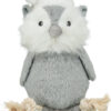 Xmas hibou avec corde, peluche/corde, 31cm