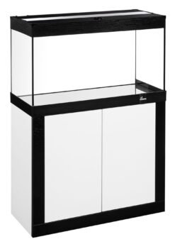 Aquarium-set FineLine - blanc/noir, 228L