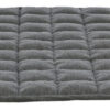 Matelas Caliente, carré, gris foncé