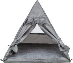 Alternative view of Abri Tipi Samoa, 55 × 50 × 55 cm, gris