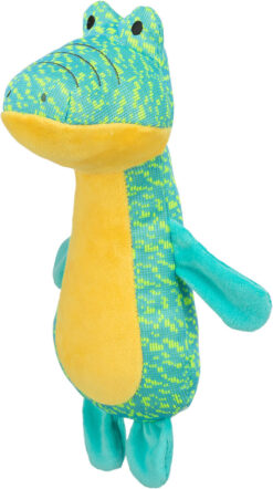 Alternative view of Alligator, tissu, 29 cm, vert