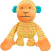Singe, tissu, 27 cm, jaune