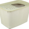 Katzentoilette Hop-In, 38 × 39 × 58 cm, grau/grün