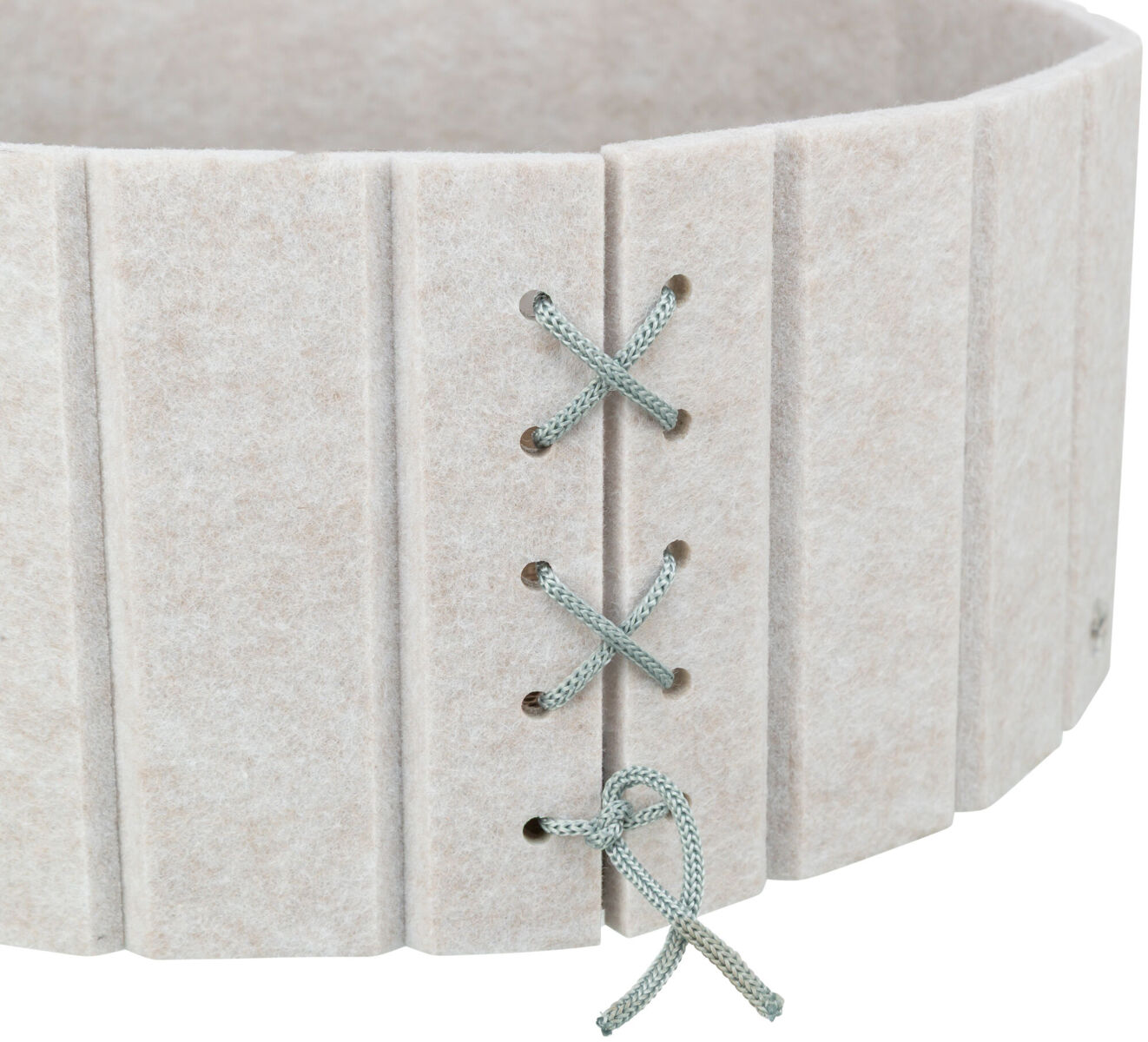 Griffoir avec bord en feutre / catnip, ø 38 × 16 cm, crème Griffoir avec bord en feutre / catnip, ø 38 × 16 cm, crème