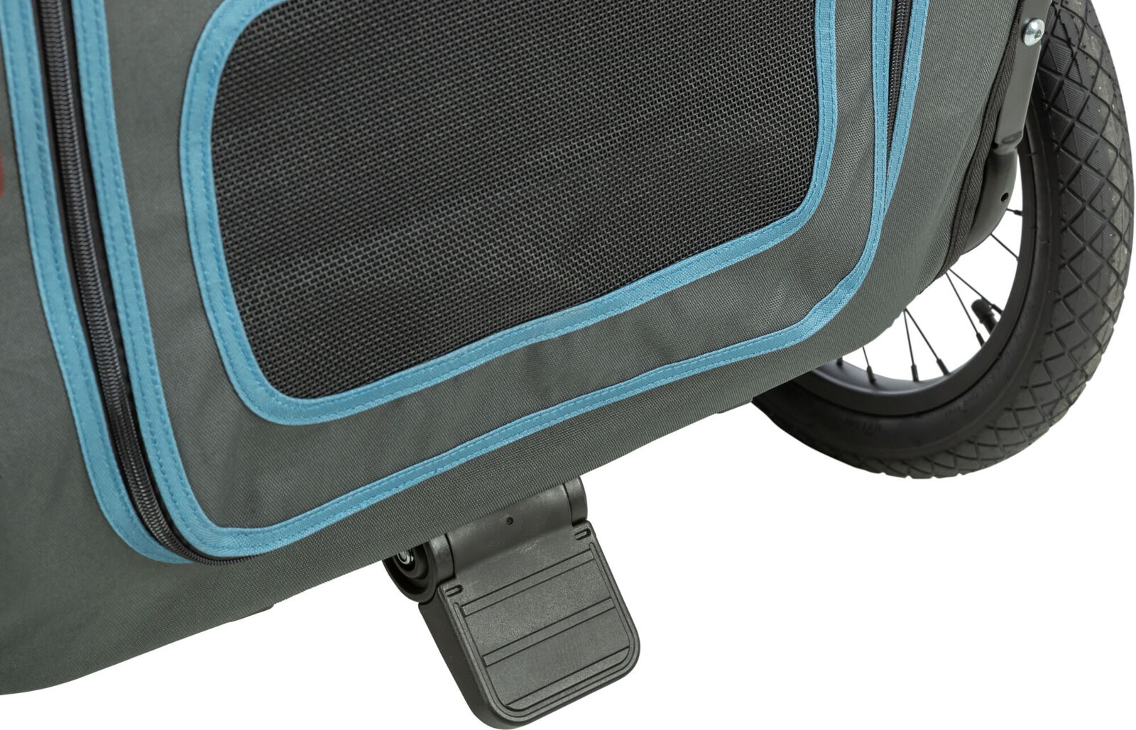 Fahrrad-Anhänger, blau/grau S: 70×88×88/131cm Fahrrad-Anhänger, blau/grau S: 70×88×88/131cm