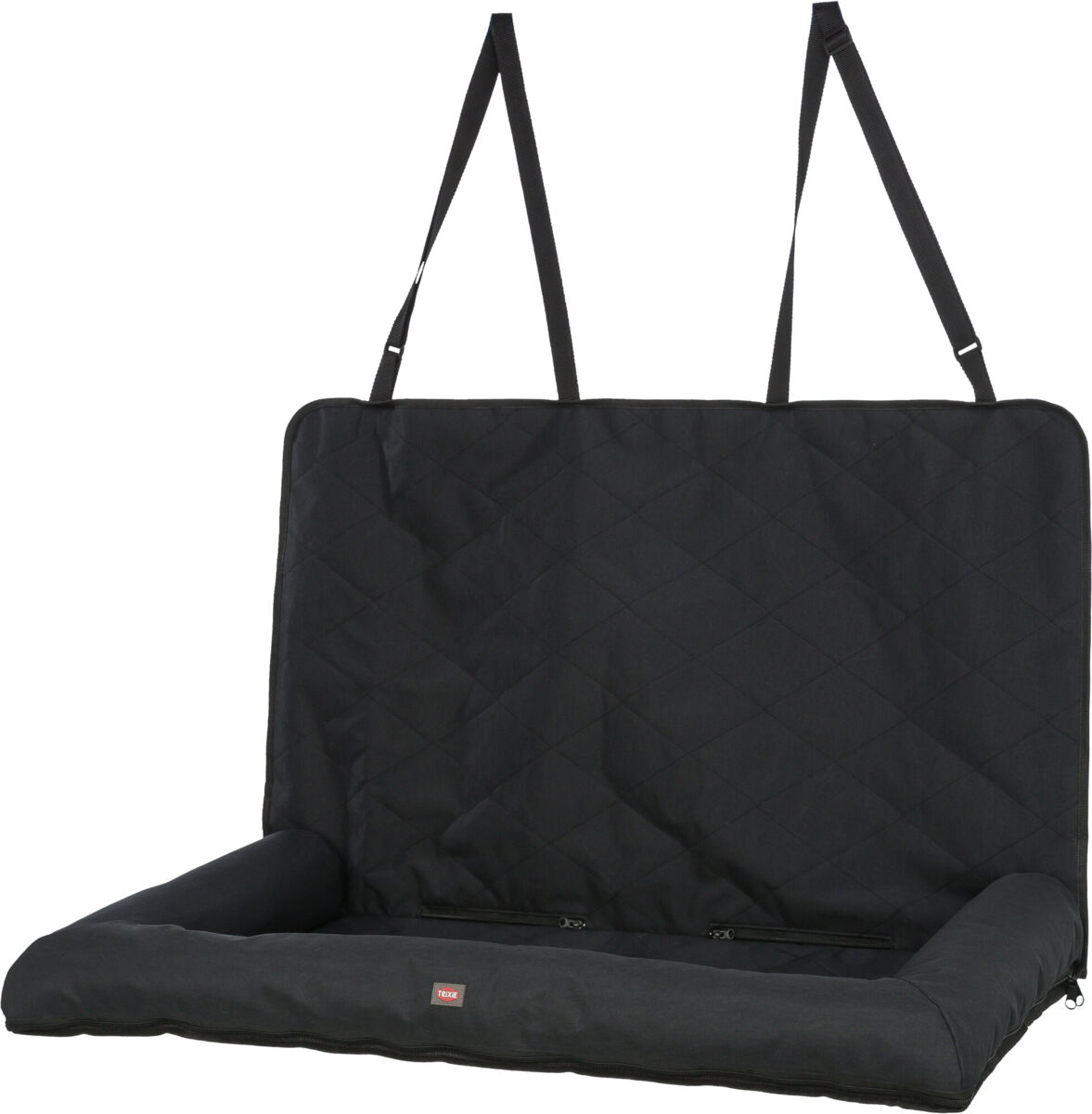 Autositz-Auflage, doppelt, 95×10×50cm, schwarz Autositz-Auflage, doppelt, 95×10×50cm, schwarz