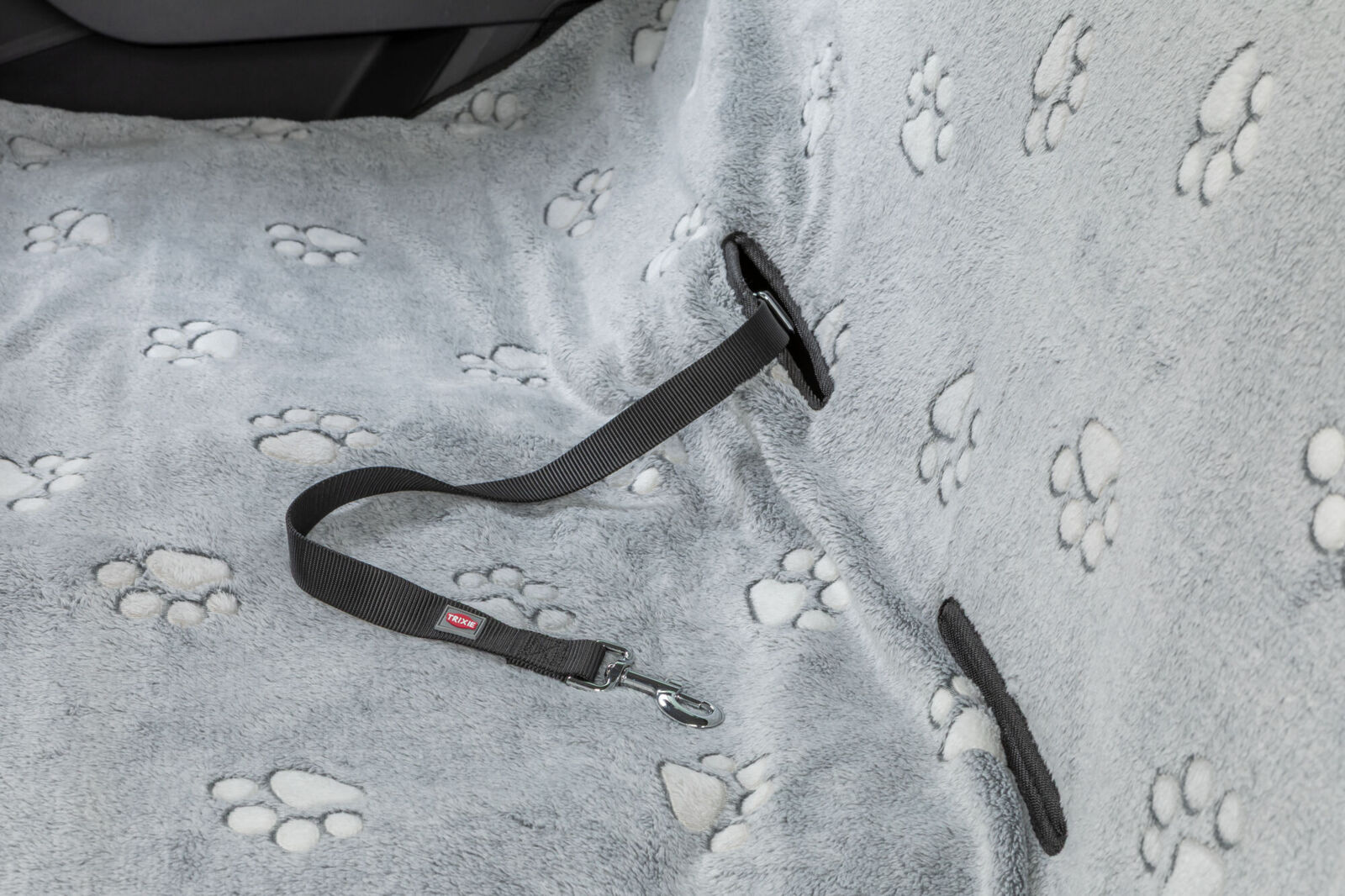 Couverture pour sièges de voiture, 1,4×1,45 m, gris/noir Couverture pour sièges de voiture, 1,4×1,45 m, gris/noir