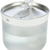 Fontaine à eau Aqua Clear, plastique/acier inoxydable, 2,5 l