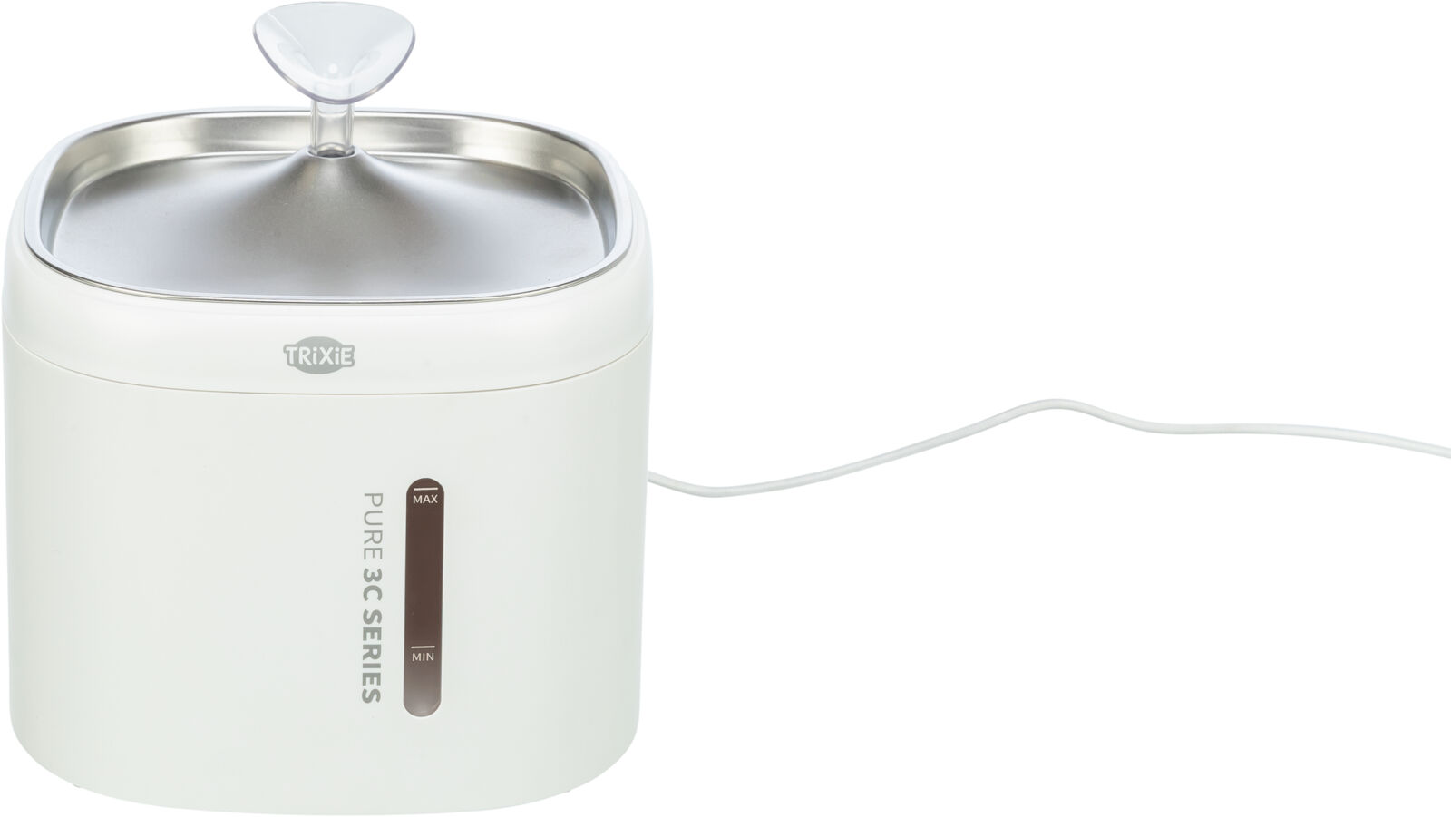 Fontaine à eau Aqua Pure, plastique/acier inoxydable, 2 l/18 Fontaine à eau Aqua Pure, plastique/acier inoxydable, 2 l/18