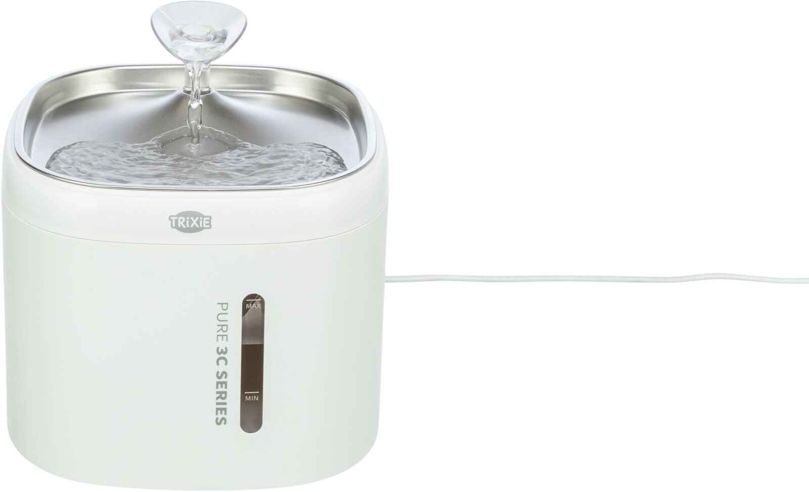 Fontaine à eau Aqua Pure, plastique/acier inoxydable, 2 l/18 Fontaine à eau Aqua Pure, plastique/acier inoxydable, 2 l/18