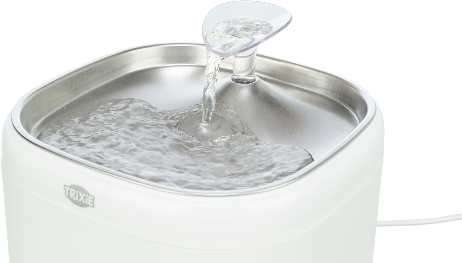 Fontaine à eau Aqua Pure, plastique/acier inoxydable, 2 l/18 Fontaine à eau Aqua Pure, plastique/acier inoxydable, 2 l/18