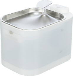 Fontaine à eau Aqua Square, plastique/acier inoxydable, 2,5