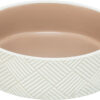 Gamelle en céramique Motif, 0,7 l/ø 16cm, blanc/beige