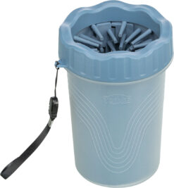 Nettoyant pour pattes, en TPR/PP, L-XL, gris foncé/bleu