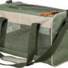 Sac Marlon, 27×27×43cm, beige/vert olive