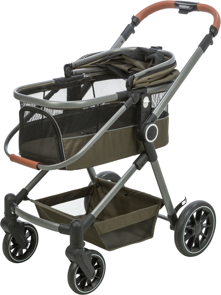 Poussette, 56×101×100cm, 7,5 kg, vert olive Poussette, 56×101×100cm, 7,5 kg, vert olive