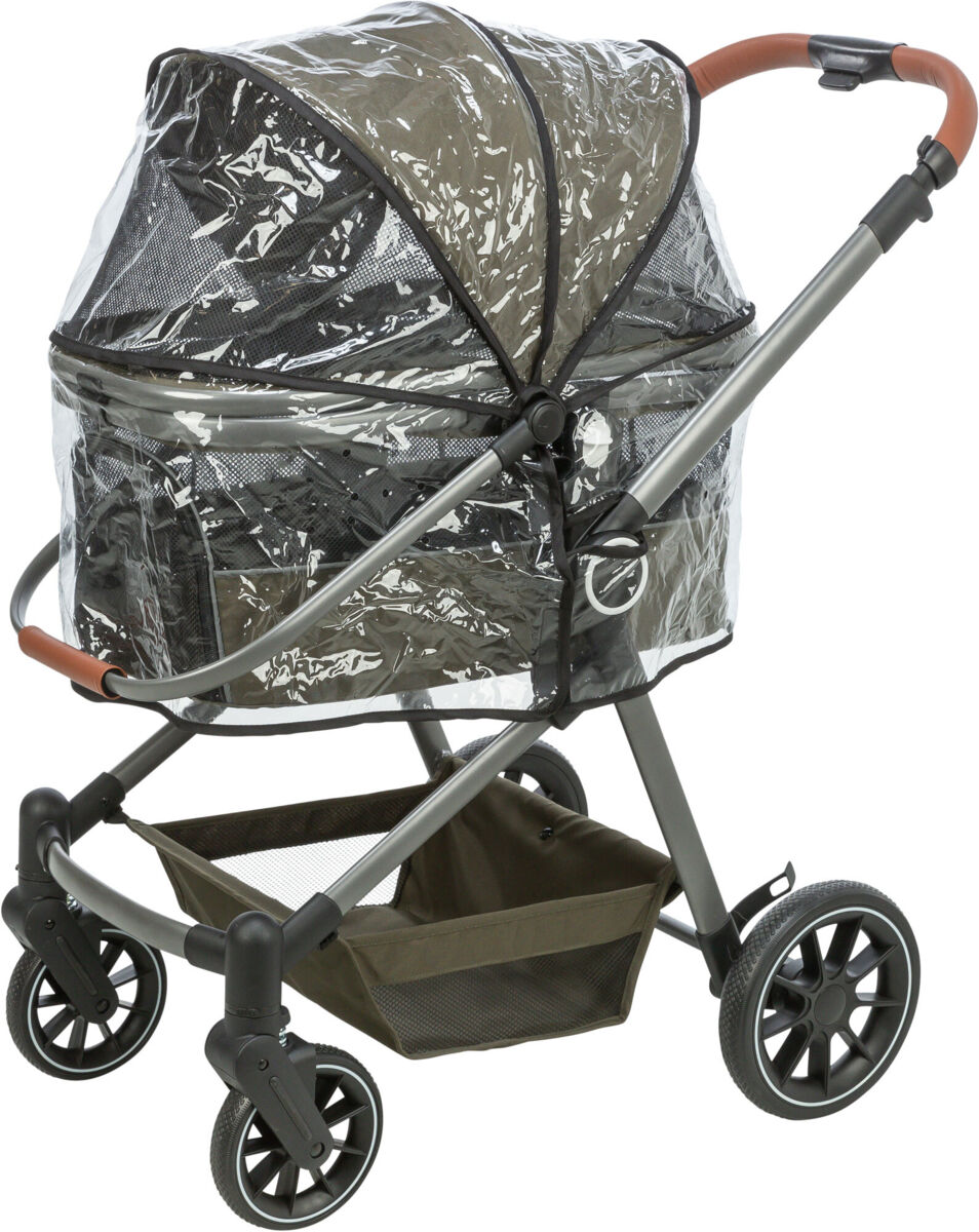 Poussette, 56×101×100cm, 7,5 kg, vert olive Poussette, 56×101×100cm, 7,5 kg, vert olive