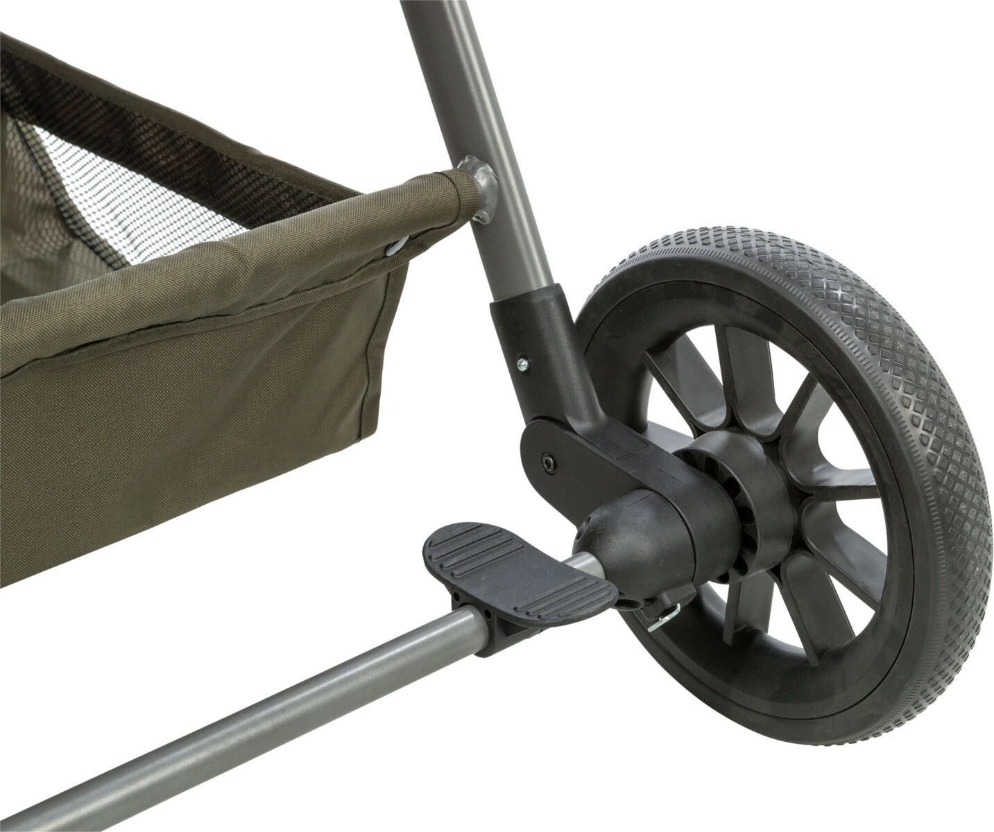 Poussette, 56×101×100cm, 7,5 kg, vert olive Poussette, 56×101×100cm, 7,5 kg, vert olive