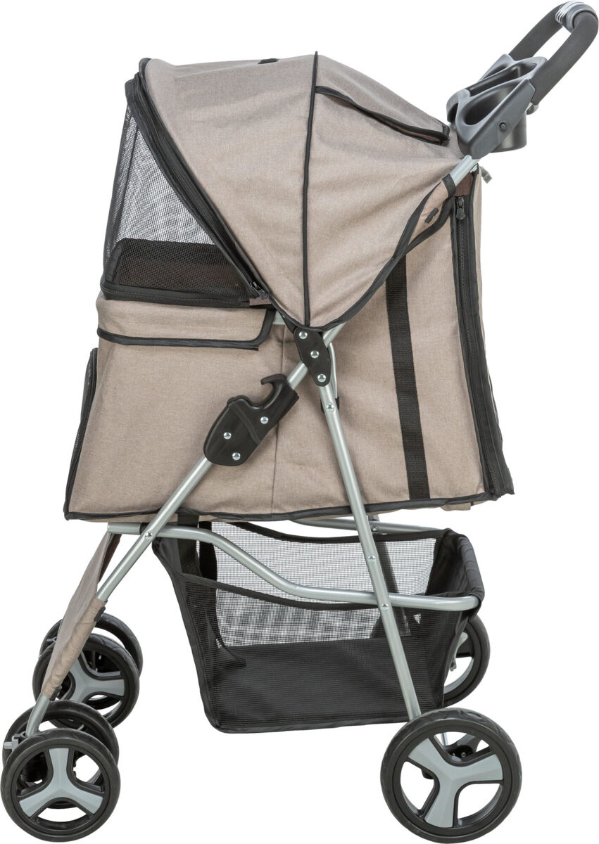 Poussette, 47×100×80cm, 4,9 kg, taupe Poussette, 47×100×80cm, 4,9 kg, taupe