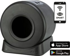 Bac à litière smart Black Edition, plastique, 51×56×54cm, no