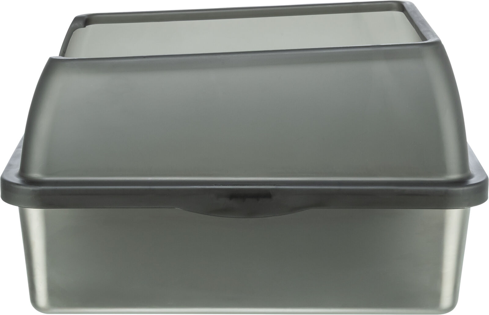 Bac à litière en acier inoxydable avec rebord, 40×29×52cm, g Bac à litière en acier inoxydable avec rebord, 40×29×52cm, g